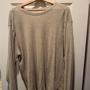 Old Navy Gray Long Sleeve Tee